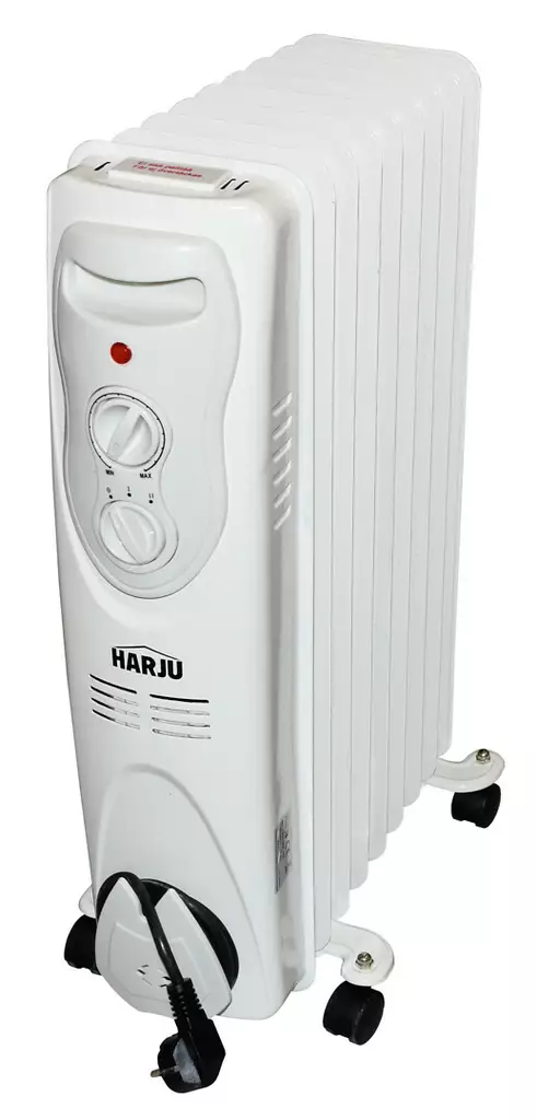 Harju öljytäytteinen lämmitin 2000W - Lämmittimet ja terassilämmittimet - 6438140022028 - 1
