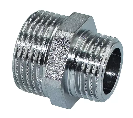Harju supistuskaksoisnippa 3/4"-1/2" kr - Letkuliittimet - 6438140054968 - 1