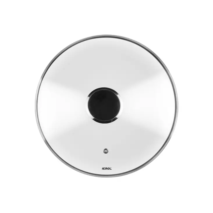 Heirol Lasikansi Teräsnupuilla 24cm - Kattilat,kasarit ja padat - 6419287511248 - 1