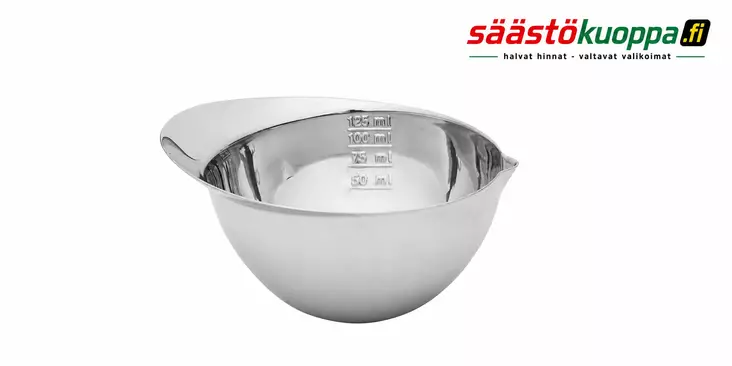 HEIROL pro mittakuppi teräs 1,5dl - Leivontatarvikkeet - 6419287985858 - 1