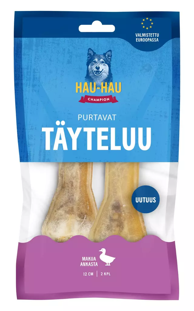 HHC Täyteluu ankka 12cm 110g - Koiran luut - 6430076894618 - 1