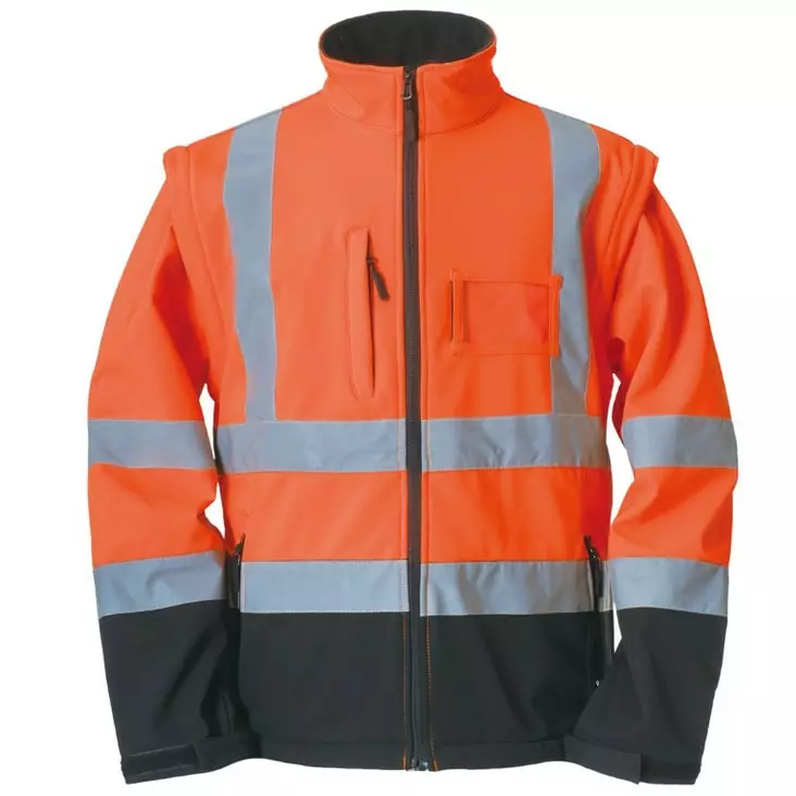 Huomioväritakki softshell HI-VIS/S - Työtakit ja Liivit - 6419746112948 - 1