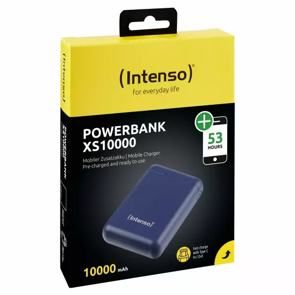 Iintenso XS10000 varavirtalähde 10000mAh - Puhelintarvikkeet ja laturit - 4034303028498 - 1