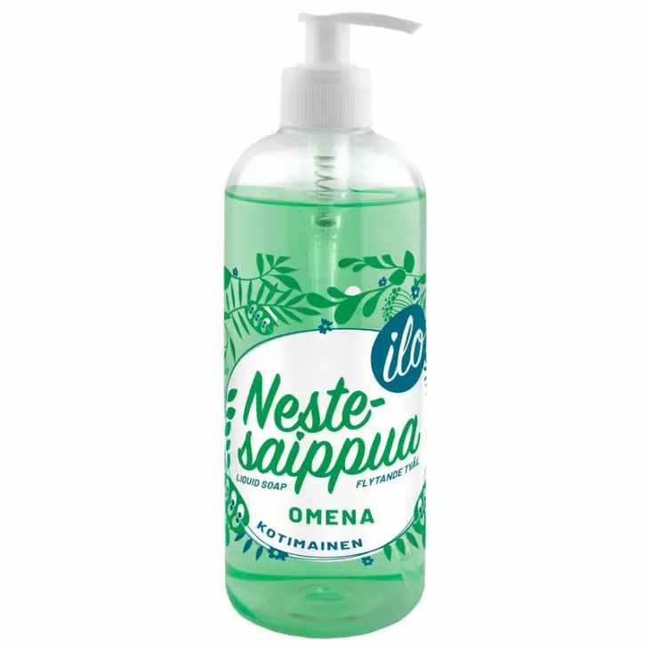 Ilo Nestesaippua 500ml Omena - Nestesaippuat - 6419642340308 - 1