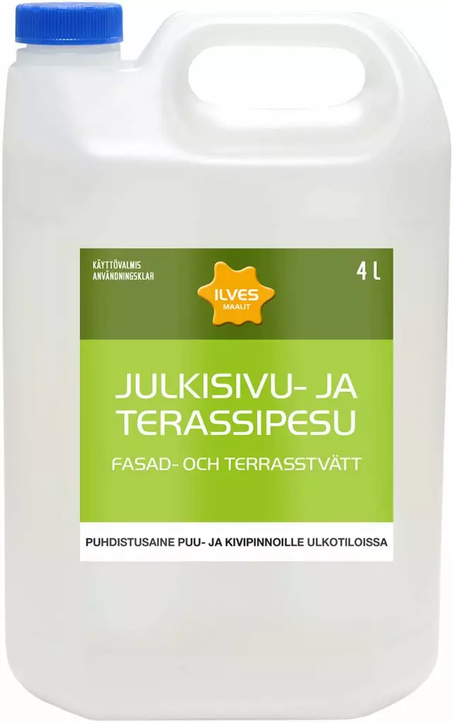 Ilves Julkisivu- ja terassipesu 4L - Rakennuspuhdistusaineet - 6430026952238 - 1