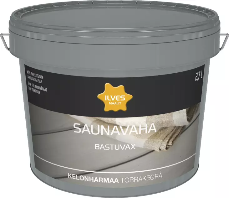 Ilves Saunavaha Kelonharmaa 2,7L - Saunasuojat ja vahat - 6430026952658 - 1