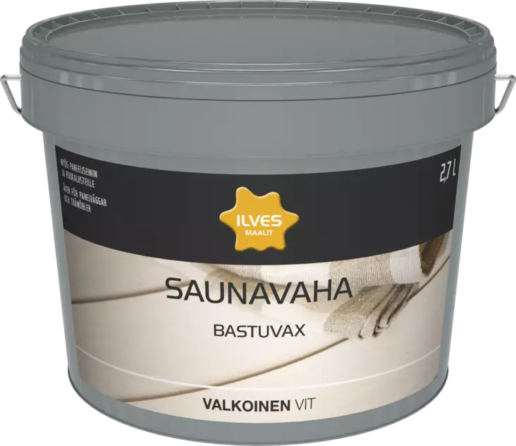 Ilves Saunavaha Valkoinen 2,7L - Saunasuojat ja vahat - 6430026951958 - 1