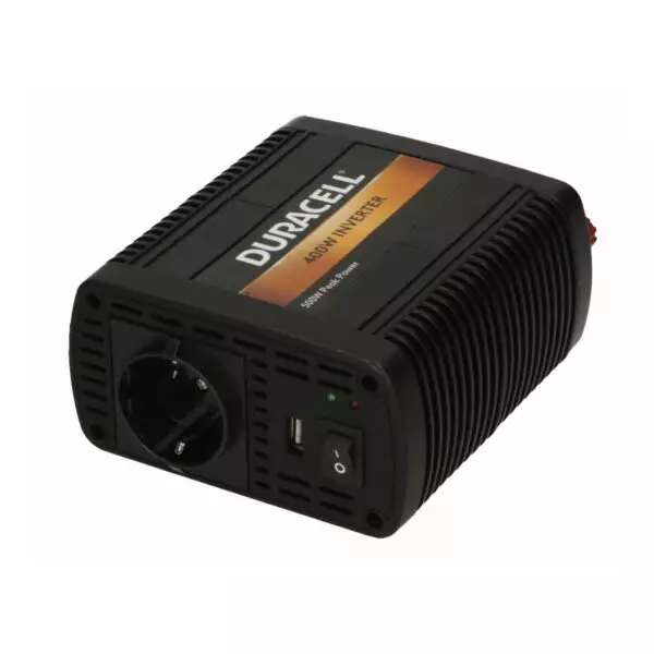 Invertteri Duracell 400 W - 12V invertterit - 5055190179598 - 1