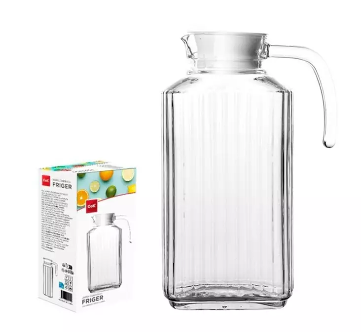 Jääkaappikannu kannella 2L - Kannut - 8435123309198 - 1