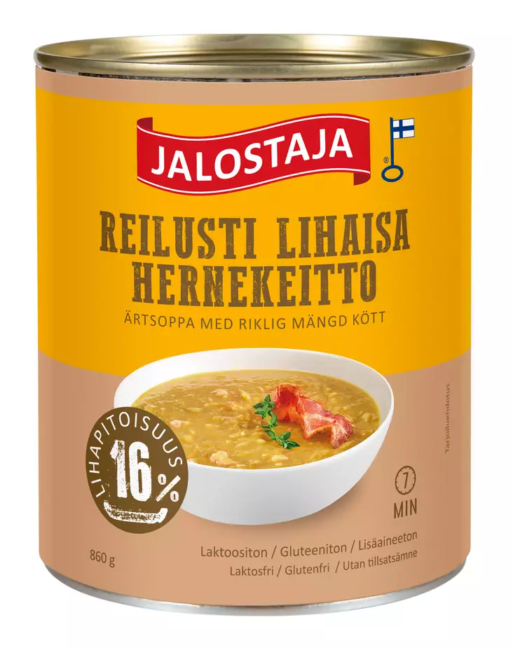 Jalostaja reilusti lihaisa hernekeitto - Lihasäilykkeet ja riistasäilykkeet - 6409531659888 - 1