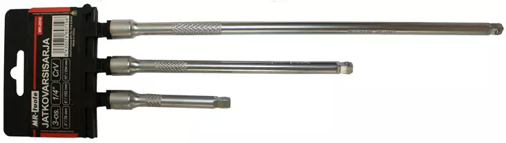 Jatkovarsisarja 3-os. 1/4" - Jatkovarret,niveljatkot ja adapterit - 6430074697198 - 1