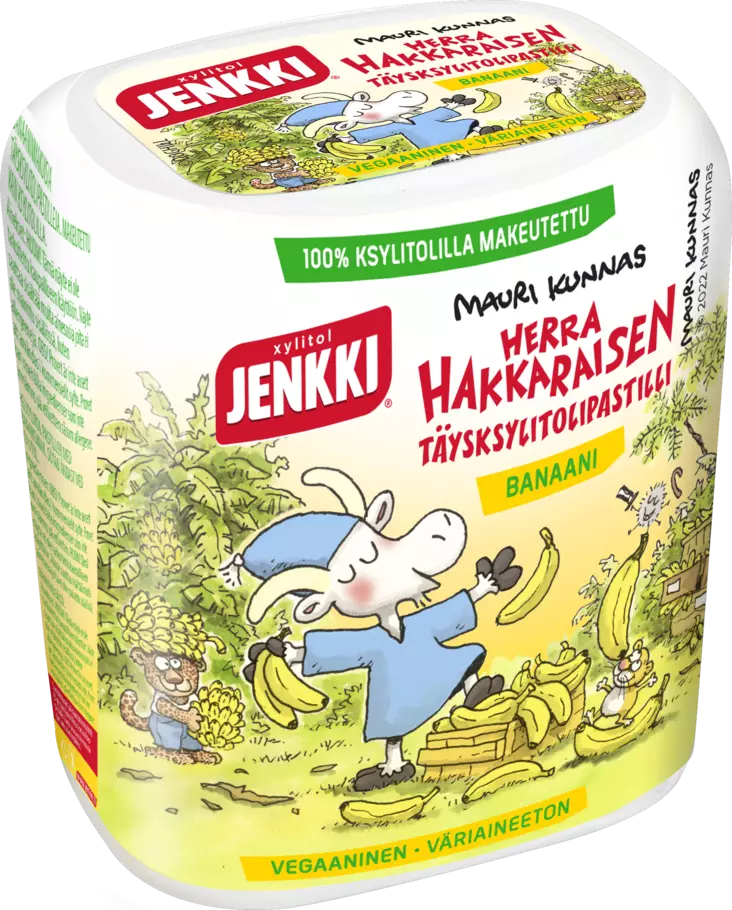 Jenkki Herra Hakkarainen Banaani - Karkit - 6420256016718 - 1