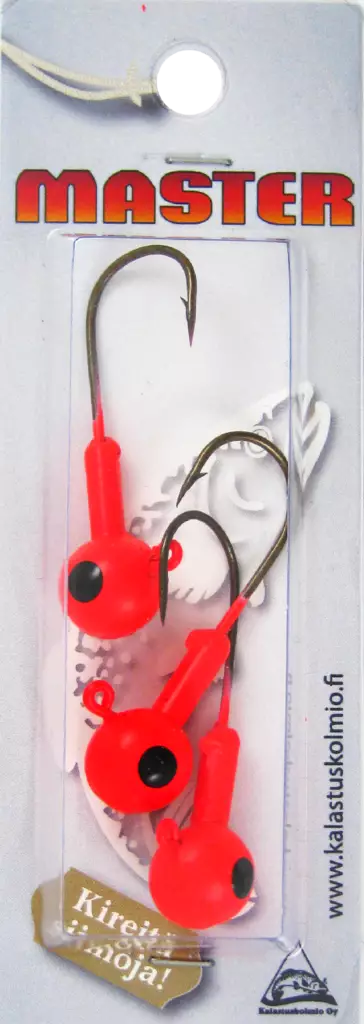 Jig pää master 10g 3 kpl - Perukkeet, lukot, koukut ja painot - 6416473106868 - 1