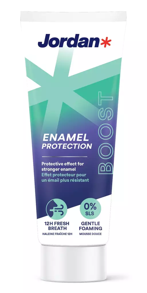 Jordan Boost Enamel Protection 75ml - Hammastahnat - 7070866044558 - 1