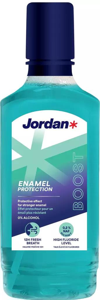 Jordan Boost Enamel Protection suuvesi - Suunhoitotarvikkeet & suuvedet - 7070866044138 - 1