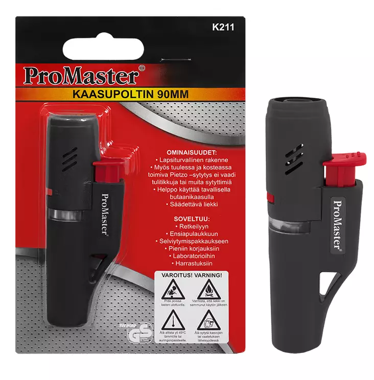 Kaasupoltin 90mm - Kaasutohot, lamput ja sytyttimet - 6420286016498 - 1