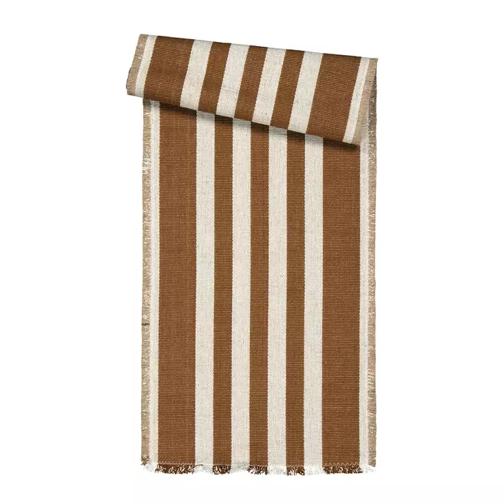 Kaitaliina Stellan 140x40cm cognag - Koristetyynyt ja sohvanpäälliset - 7318161561388 - 1