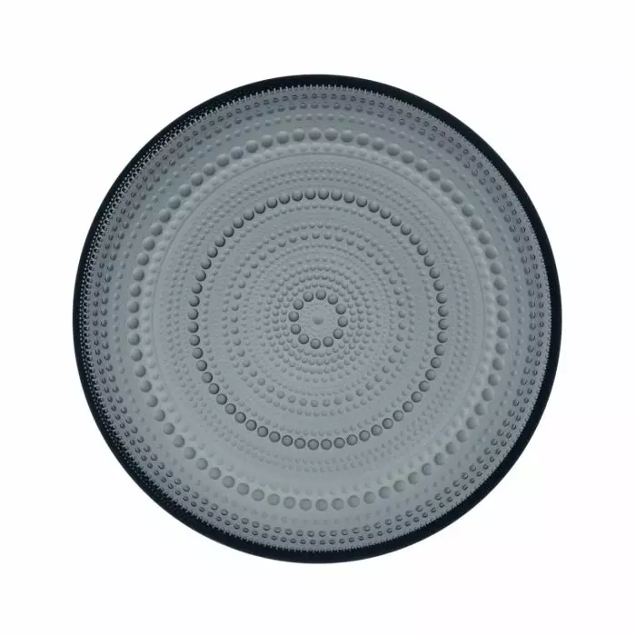 KASTEHELMI LAUTANEN 24,8CM TUMMAHARMAA - Lautaset ja kulhot - 6411923670708 - 1