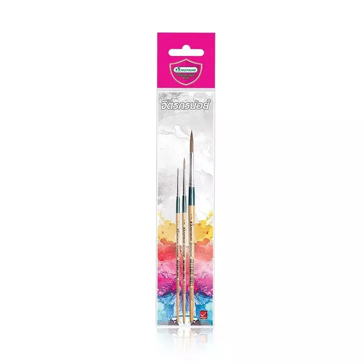 Keinokuitusiveltimet koot 1, 3, 7 - Siveltimet - 8851907098728 - 1