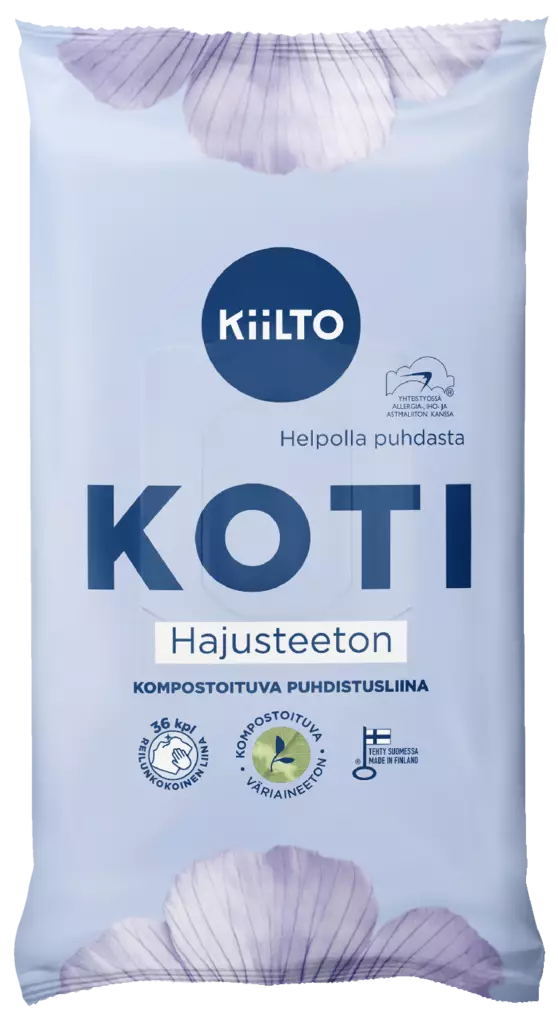 Kiilto puhdistusliina hajusteeton 36pl - Yleispuhdistusaineet - 6417964579628 - 1