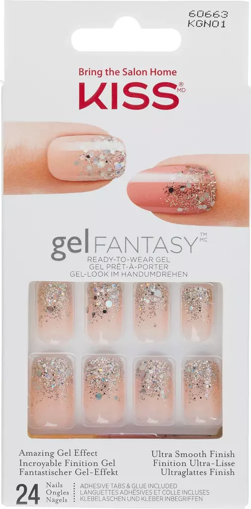 Kiss Gel Fantasy Fanciful kynnet - Tekokynnet - 731509606638 - 1