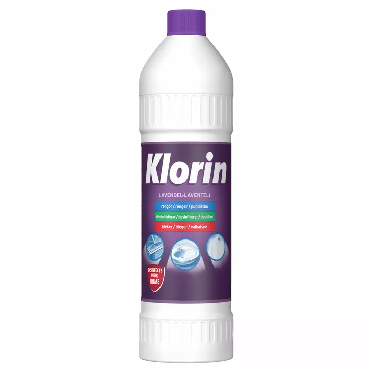 Klorin laventeli 750ml - Kodin pesuaineet - 8714789002248 - 1