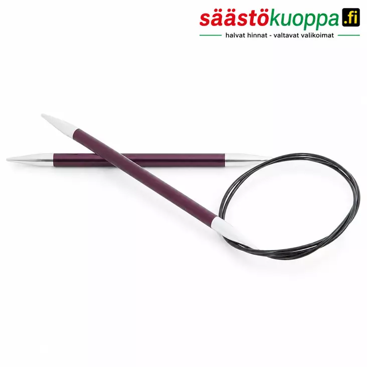 Knit Pro Zing pyöröpuikot 40cm 6mm - Puikot - 8904086280498 - 1