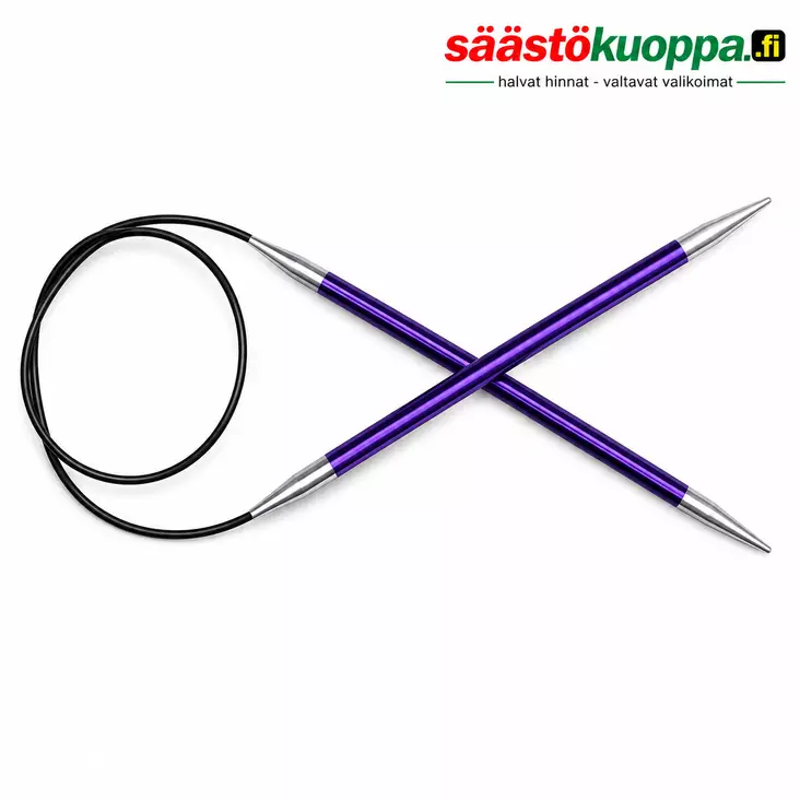 Knit pro Zing pyöröpuikot 80cm 7mm - Puikot - 8904086285608 - 1