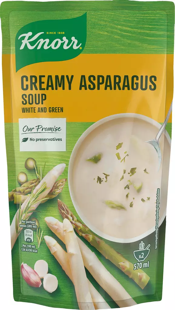 Knorr Parsakeitto vihr. ja valk. parsall - Keitto- ja kastikeainekset - 8722700169758 - 1