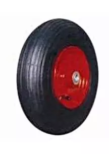 Kottikärrynpyörä 13X4,00-6 metallivanne - Nokka-, halko-, kotti- ja pumppukärryt - 6438159037488 - 1