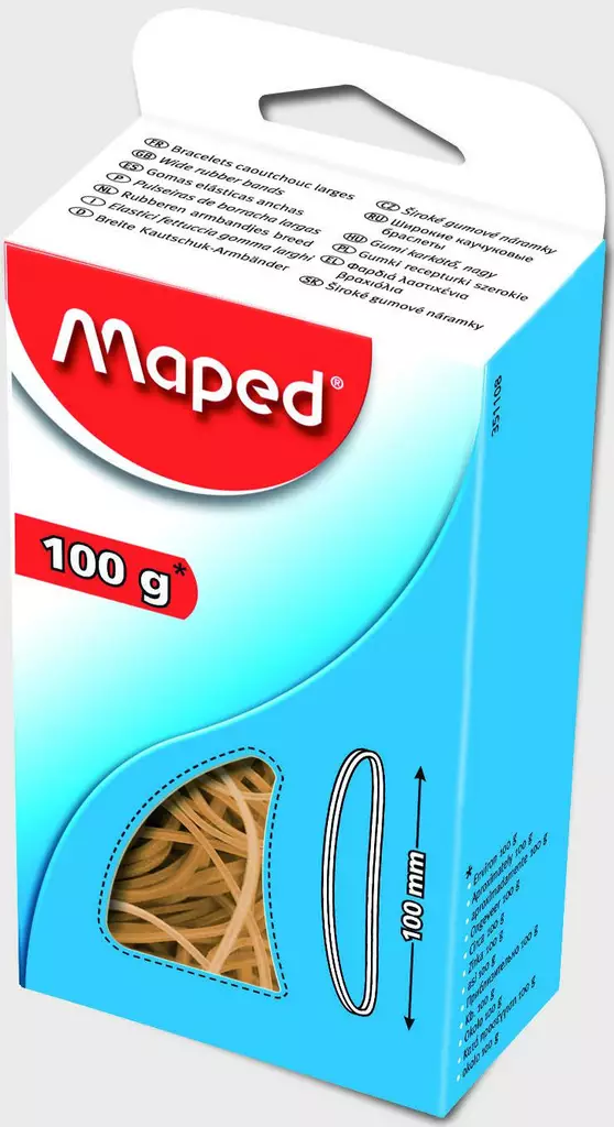 Kumilenkki Maped 100g 100x1,5mm - Muut toimistotarvikkeet - 3154143511088 - 1