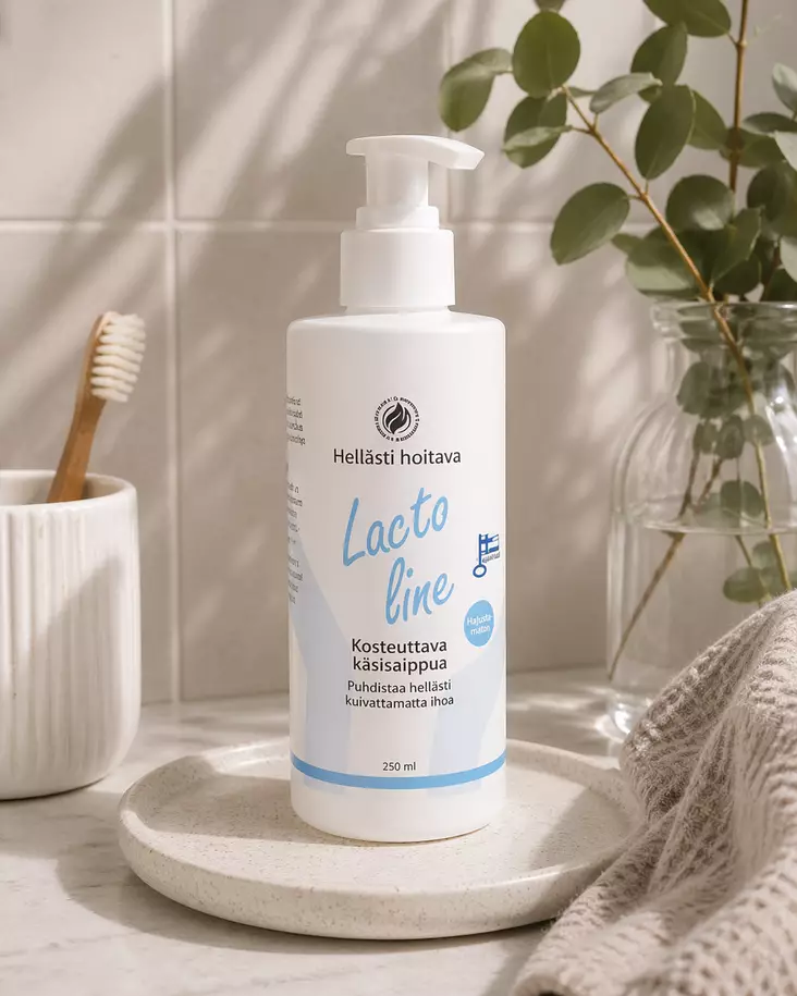 Lacto Line Kosteuttava käsisaippua 300ml - Nestesaippuat - 6417037108748 - 1