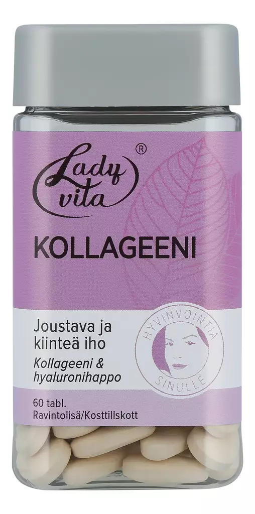 Ladyvita kollageeni ravintolisä 60tabl - Vitamiinit ja mineraalit - 5702071388838 - 1