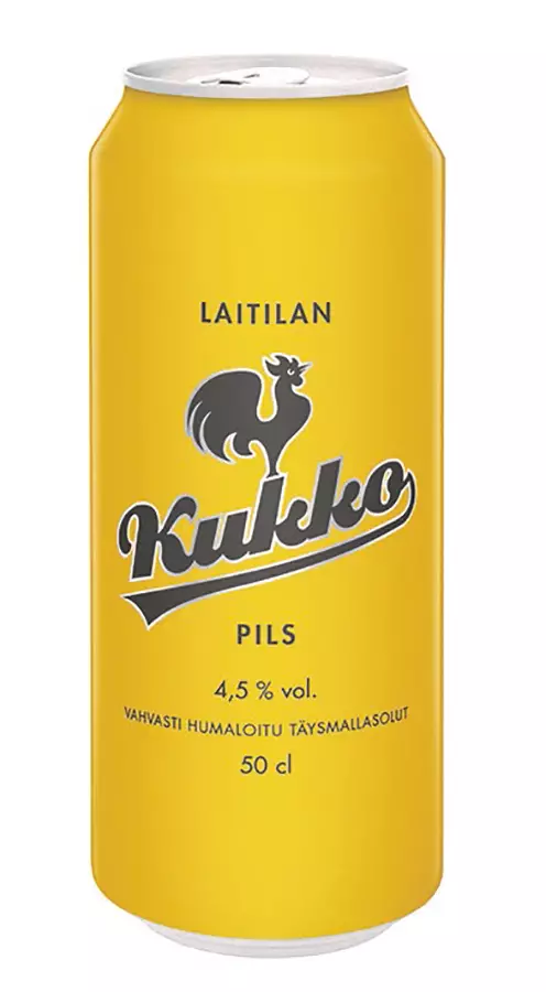 LAITILAN KUKKO PILS 0,5L - Kissat - 6418654011558 - 1
