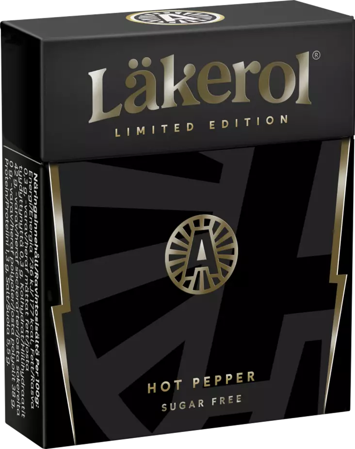 Läkerol Classic Hot Pepper 25g - Karkit - 7310350504688 - 1