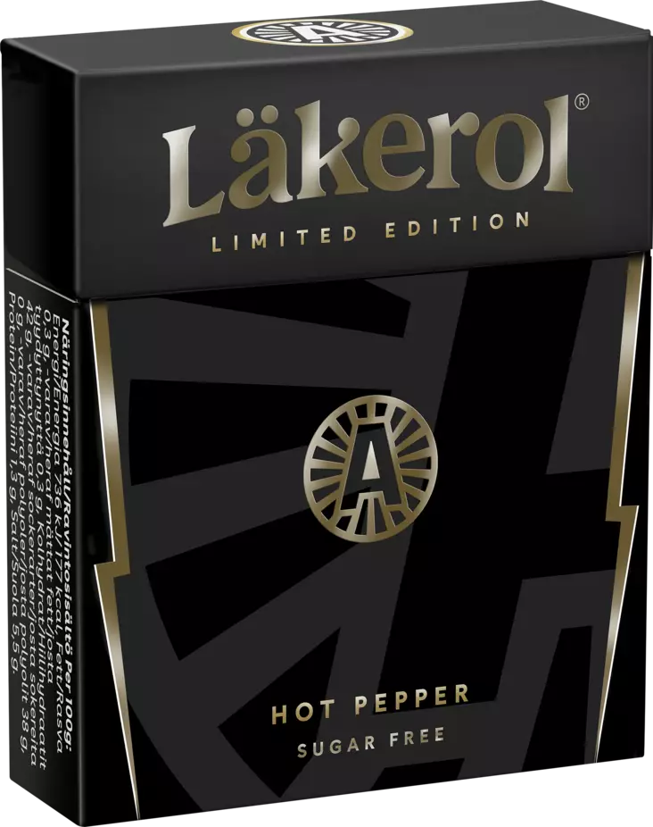 Läkerol Classic Hot Pepper 25g - Karkit - 7310350504688 - 1