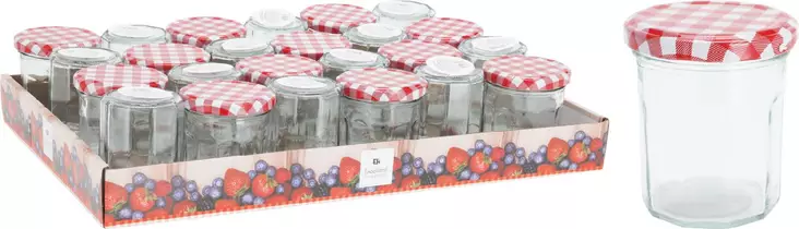 Lasipurkki metallikannella 190ml - Lasipullot ja -purkit - 8721037067928 - 1