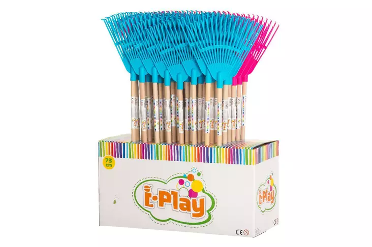 Lasten harava puuvarrella 73cm - Haravat - 6410413169708 - 4