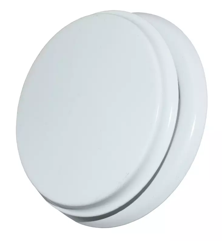 Lautasventtiili 100mm valkoinen - Tuloilmaventtiilit - 6438140059178 - 1