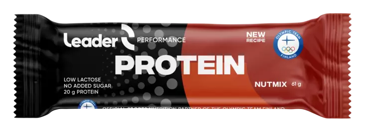 Leader protein nutmix 61g - Urheiluravinteet ja -valmisteet - 6430080441808 - 1