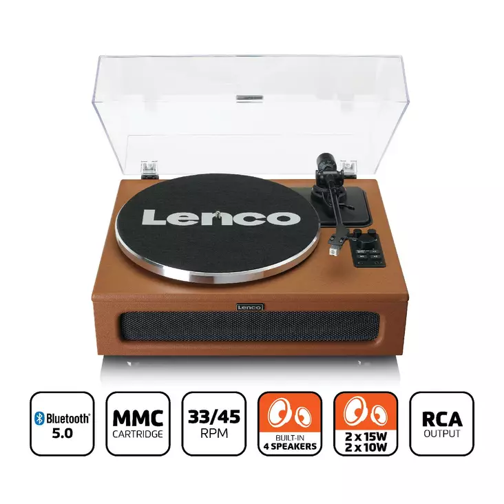 Levysoitin lenco ls-410bn kaiuttimilla - Radiot, soittimet ja radiopuhelimet - 8711902069638 - 1