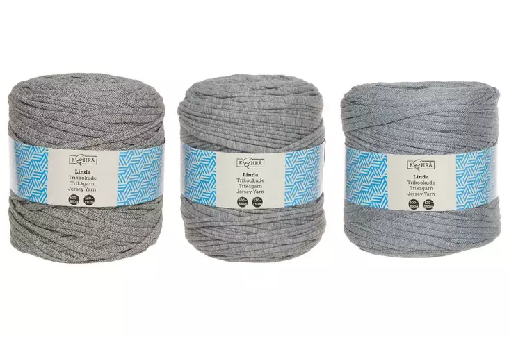 Linda trikookude harmaa 600-900g - Langat - 6410412921918 - 3
