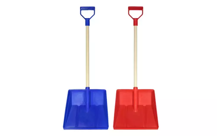 Lumilapio Plastex Puuvarsi 65x23cm - Lumikolat, -työntimet ja -lapiot - 6416257080018 - 1