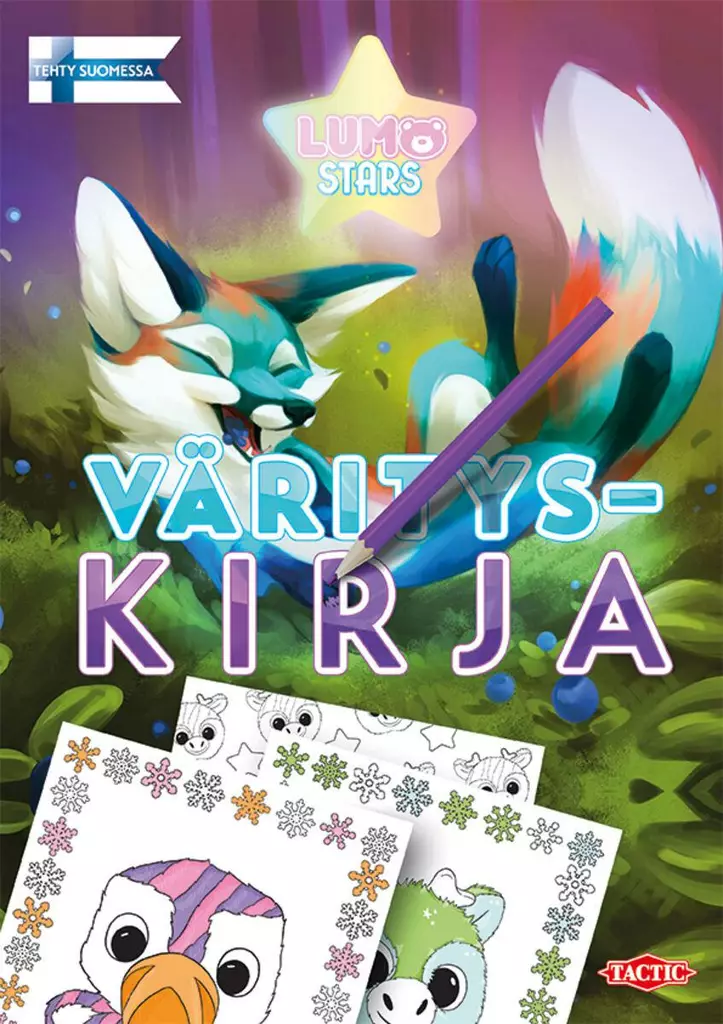 Lumo Stars värityskirja - Väritys- ja puuhakirjat - 6416739551708 - 1