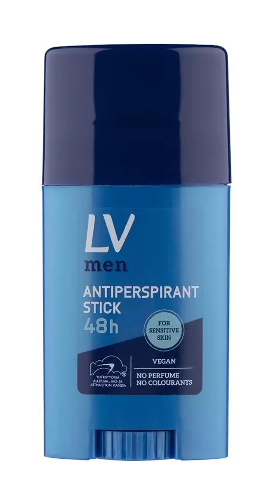 LV Men Deo Stick antiperspirant 48h 40ml - Miesten deodorantit - 6414505121698 - 1
