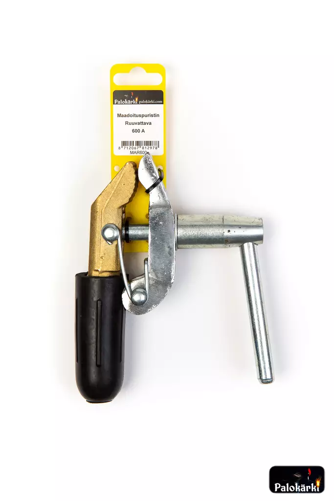 Maadoituspuristin ruuvattava 600A - Hitsaustarvikkeet ja työkalut - 8712067812978 - 1