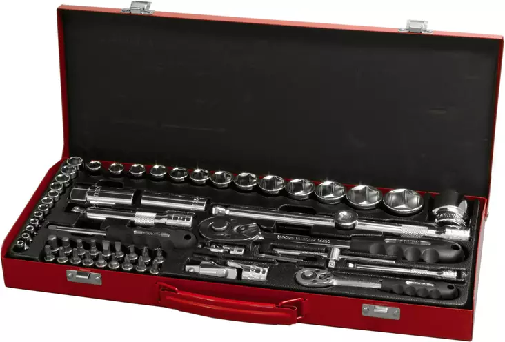 Magnum hylsysarja 1/2"+1/4" 59-osainen - Hylsysarjat - 6418868142598 - 1