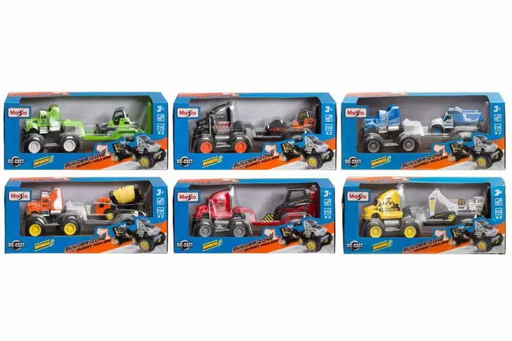 Maisto kuljetusrekka monsteri - Leikkiautot ja kauko-ohjattavat autot - 6410416294308 - 1