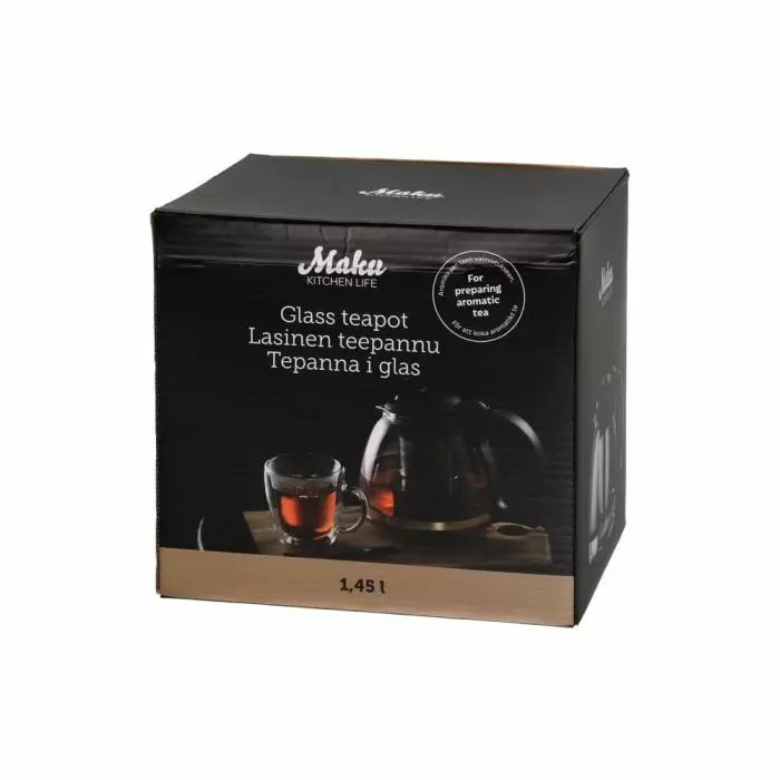 Maku teepannu lasinen 1,45l - Tarjoiluastiat - 6410412157768 - 1