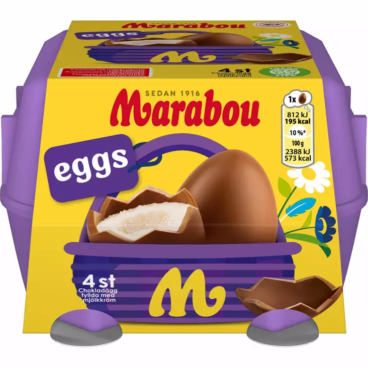 Marabou Eggs 136g - Pääsiäismakeiset - 7622210776358 - 1